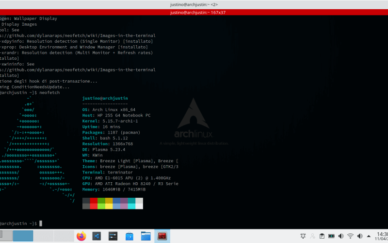 Installare Archlinux